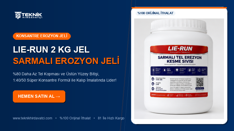 Lie-Run 2 KG Sarmalı Tel Erozyon Kesme Sıvısı Konsantre Jel